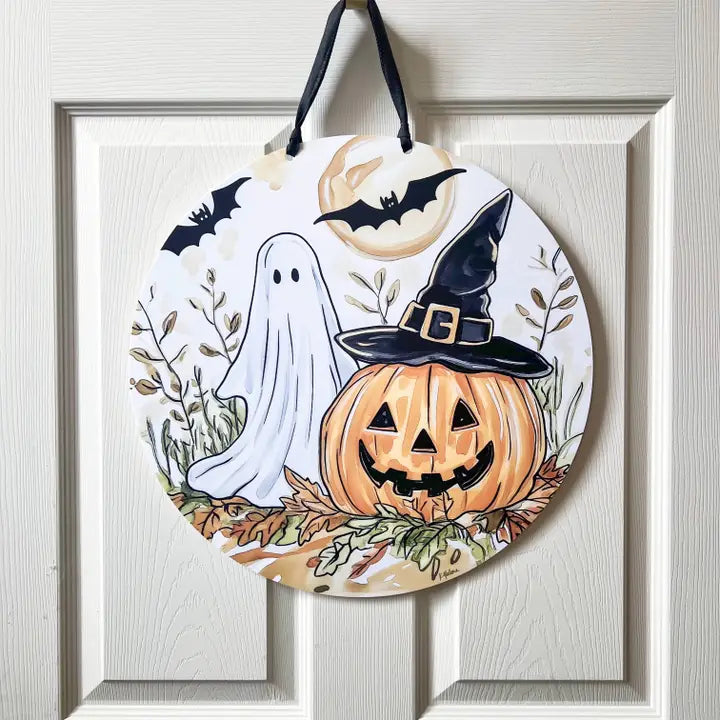 Door Hanger | Autumn Halloween