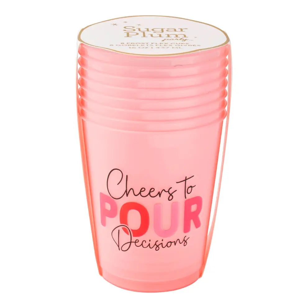 Frosted Cocktail Cups | Cheers To Pour Decisions