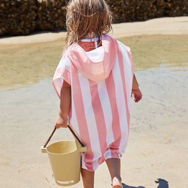 D&B Kids Quick Dry Poncho | Malibu Pink