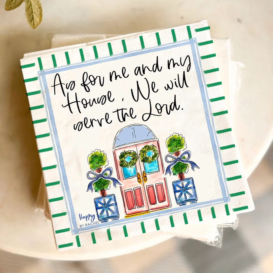 As For Me and My House Cocktail Napkins