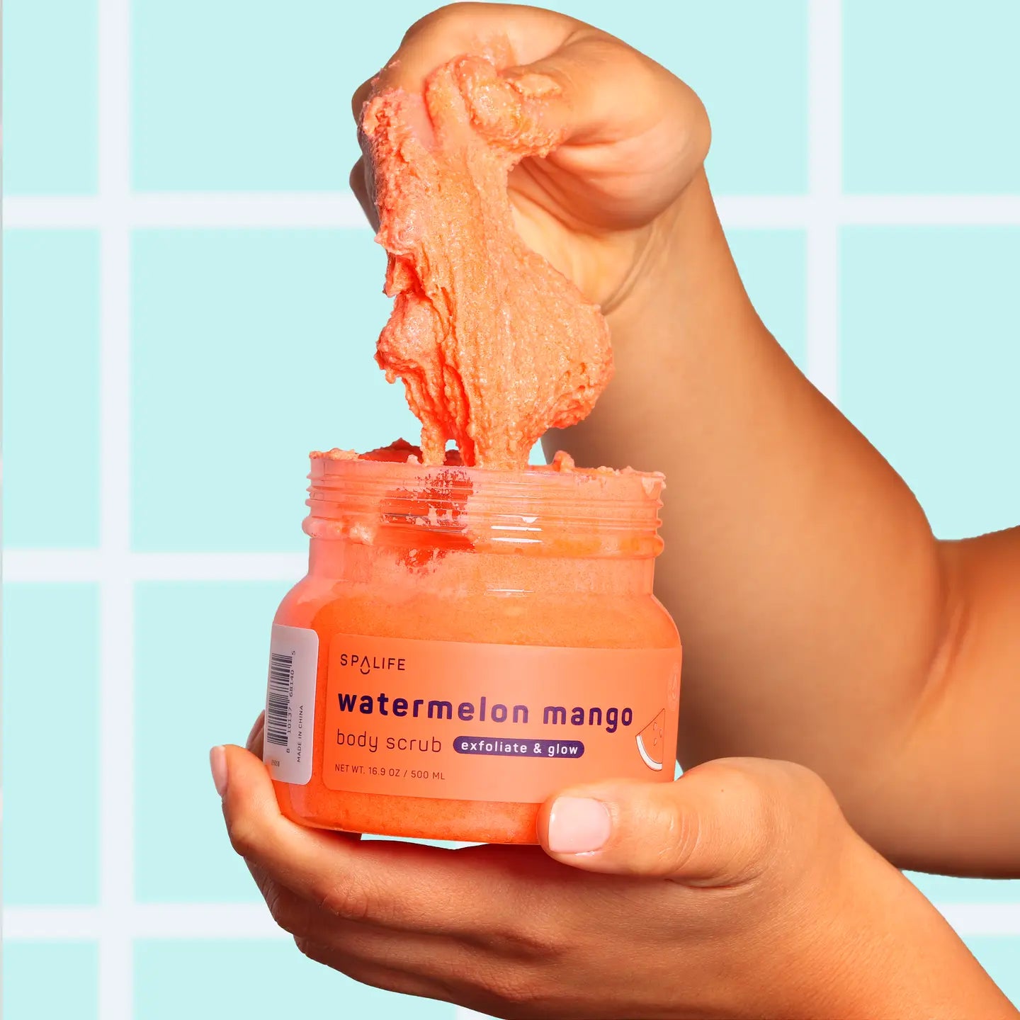 Watermelon Mango Exfoliating Body Scrub | Summer Self-Care