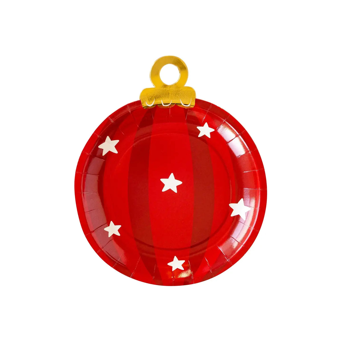 Ornament Shaped Paper Plate