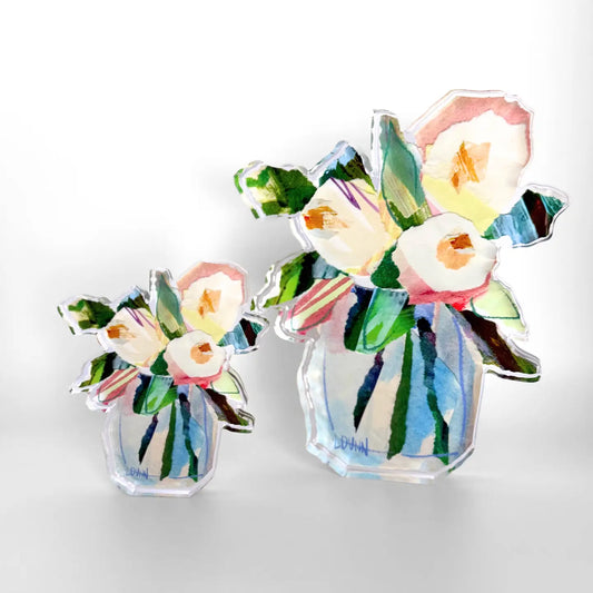 Bitty Acrylic Bloom Block | Garden Jar Floral