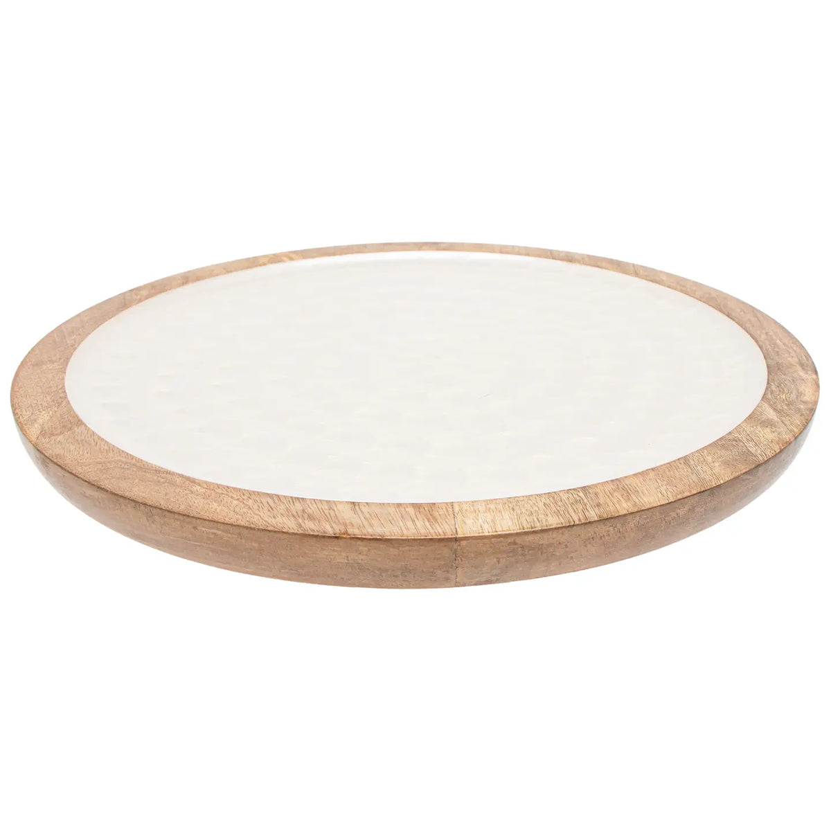 15" Dia Mother of Pearl Round Platter