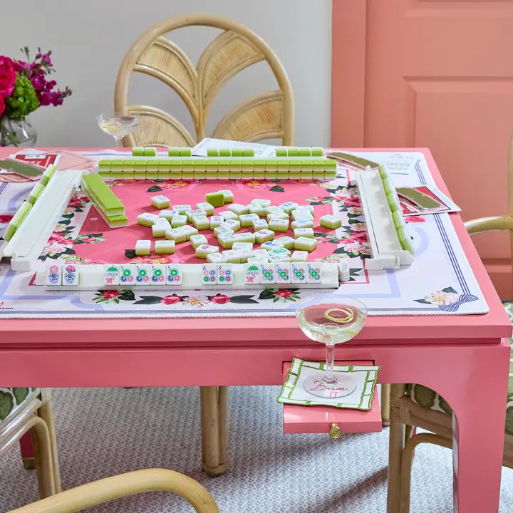 Mahjong Mat | Camellia