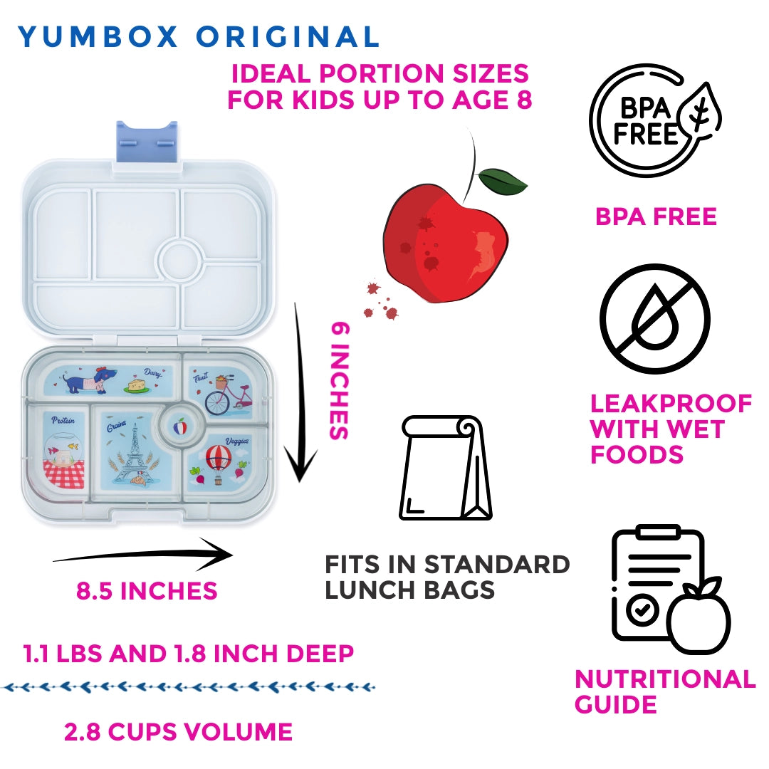 Yumbox Original- Hazy Gray