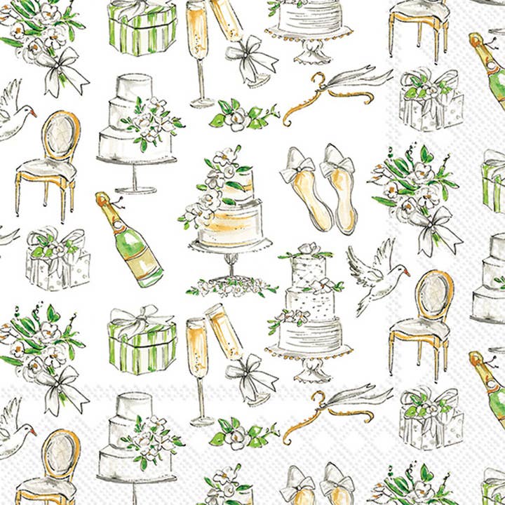 Lunch Napkins | Wedding Cakes