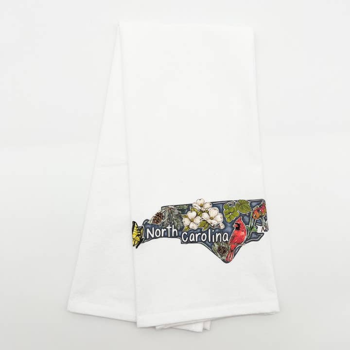 North Carolina State Favorites Tea Towel