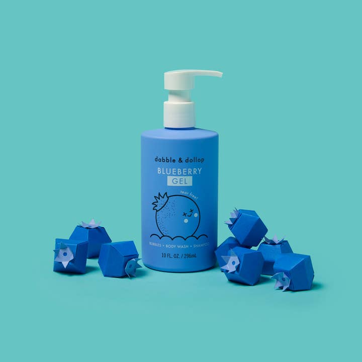 Shampoo & Wash | Tear-Free | Blueberry