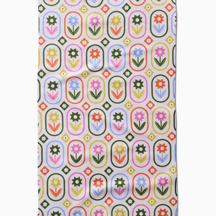 Tea Towel | Petal Patchwork