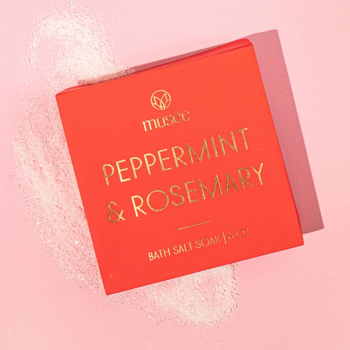 Mini Bath Salt Soak | Peppermint & Rosemary
