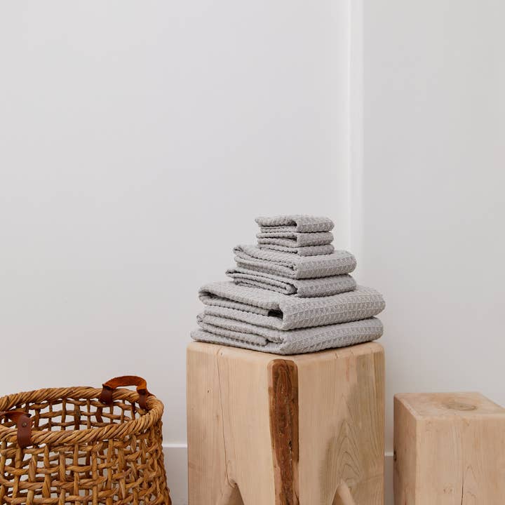 Waffle Dishcloth Set | Stone