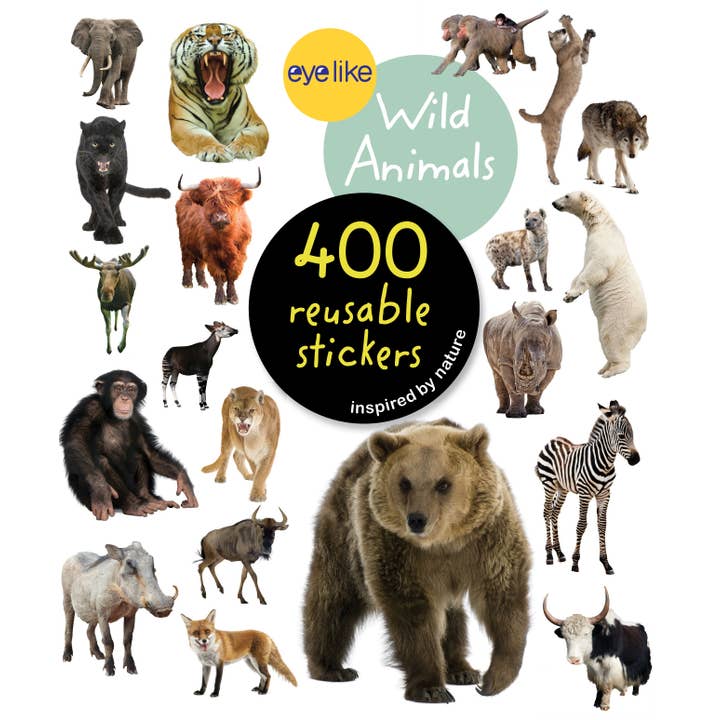 Wild Animals Sticker Book