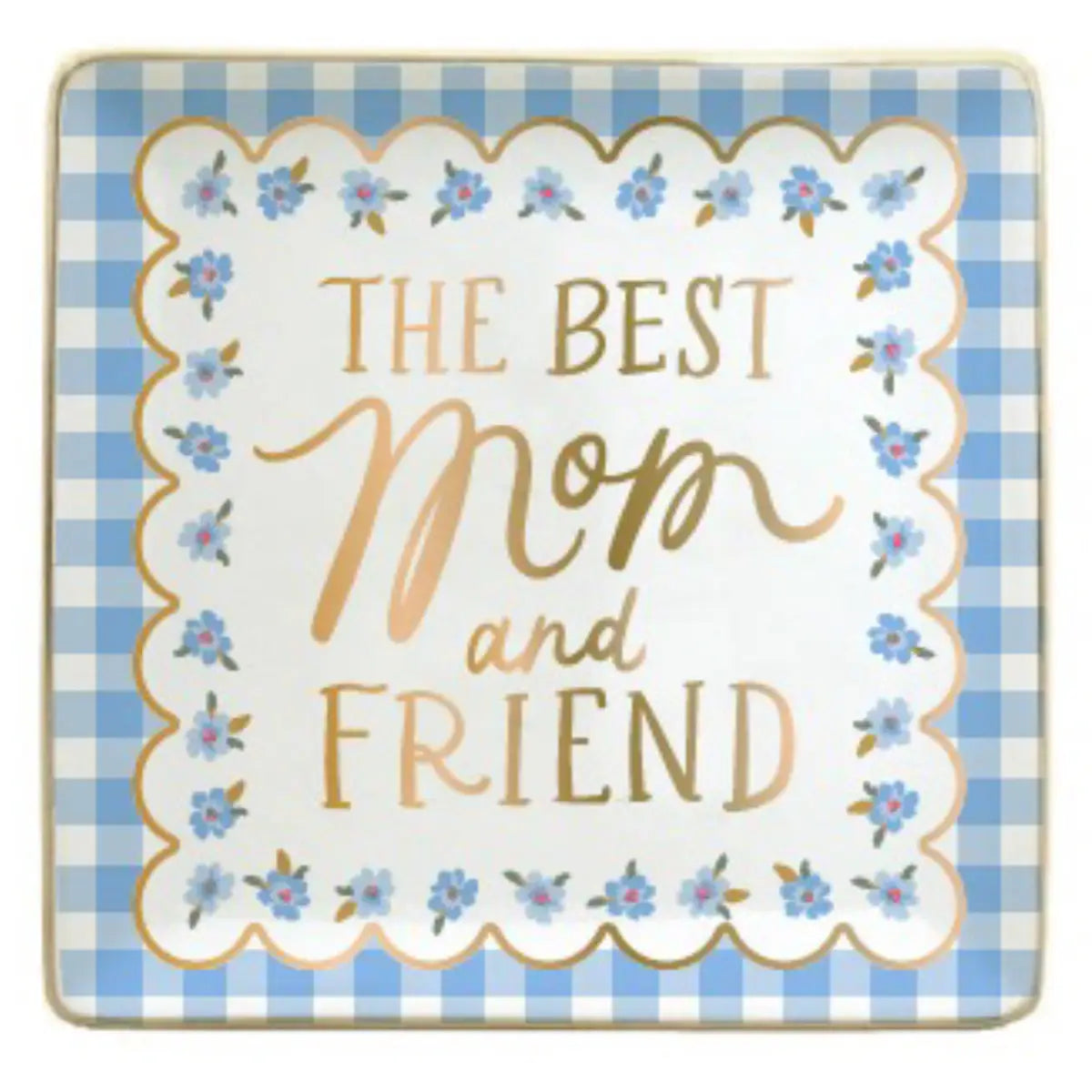 Ceramic Trinket Dish | Best Mom and Friend