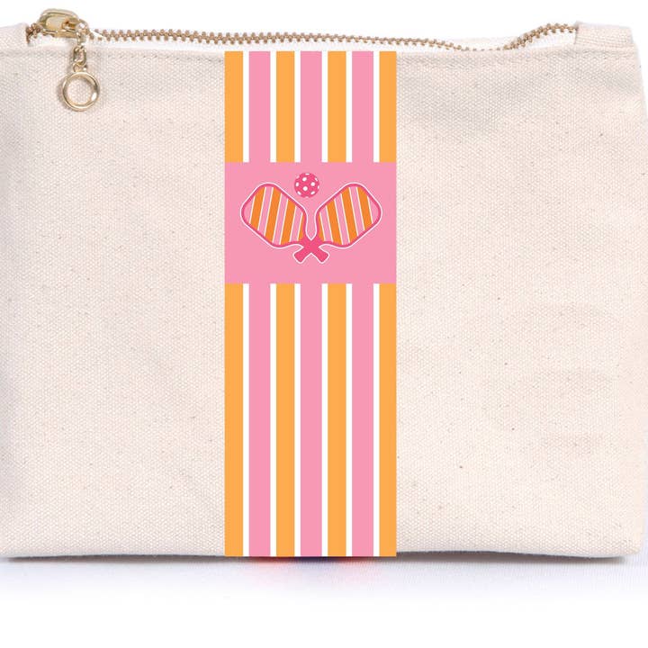 Small Canvas Pouch | Pickleball