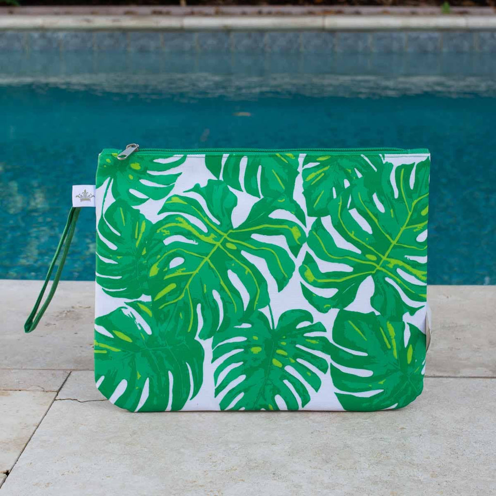Monstera Leaf Wet/Dry Bag