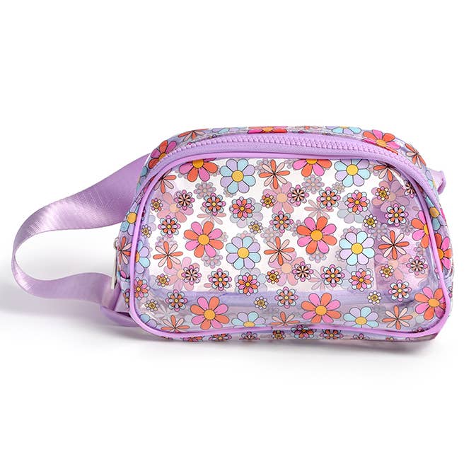 Adjustable Belt Bag | Retro Flowers
