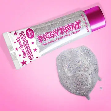 Super Sparkly Fine Glitter Gel | White