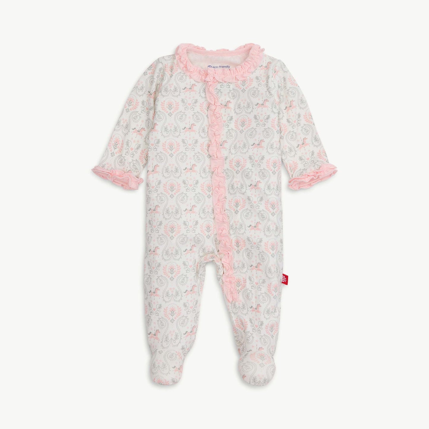 Magnetic Me Footie w/ Ruffle | Carousel