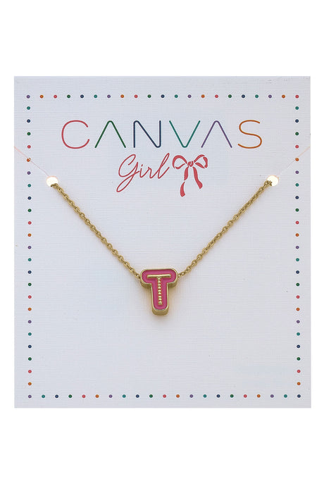 Kayla Children’s Initial Necklace (Assorted Letters)