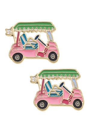 Stud Earrings | Sydney Golf Cart