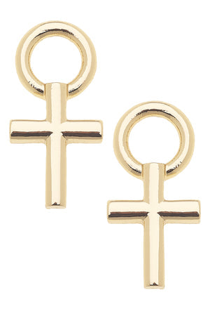 Huggie Charm | Set of 2 | Cross