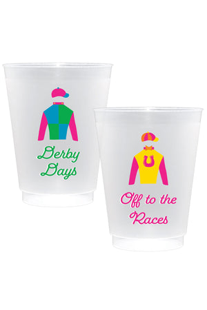 Frost Flex Plastic Cups | Off To The Races