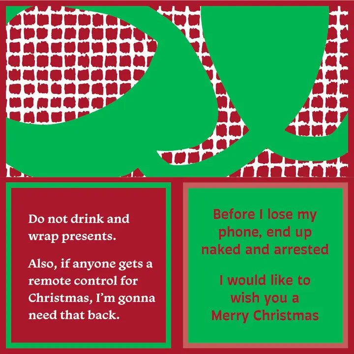 Napkin | Xmas Lose Phone/Drink and Wrap