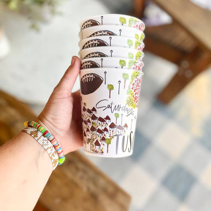 Tuscaloosa Reusable Tailgating Cups