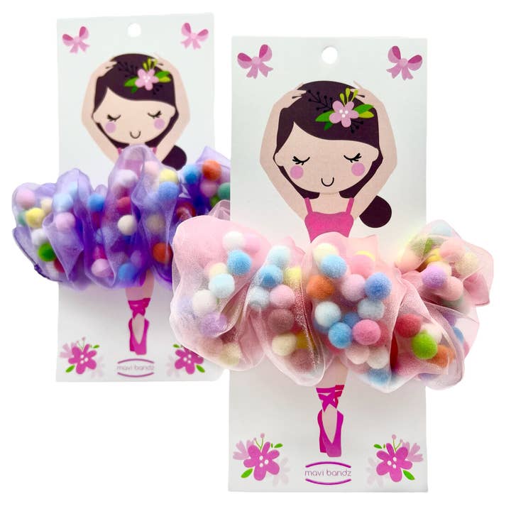 Ballerina Scrunchie Card | Assorted Colors