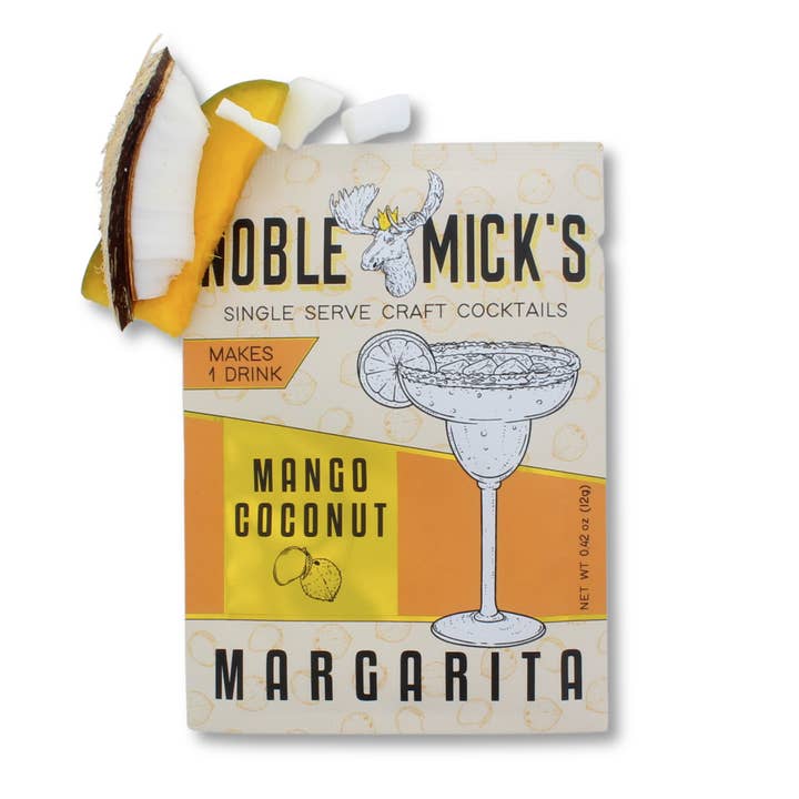 Single Serve Craft Cocktail | Mango Coconut Margarita