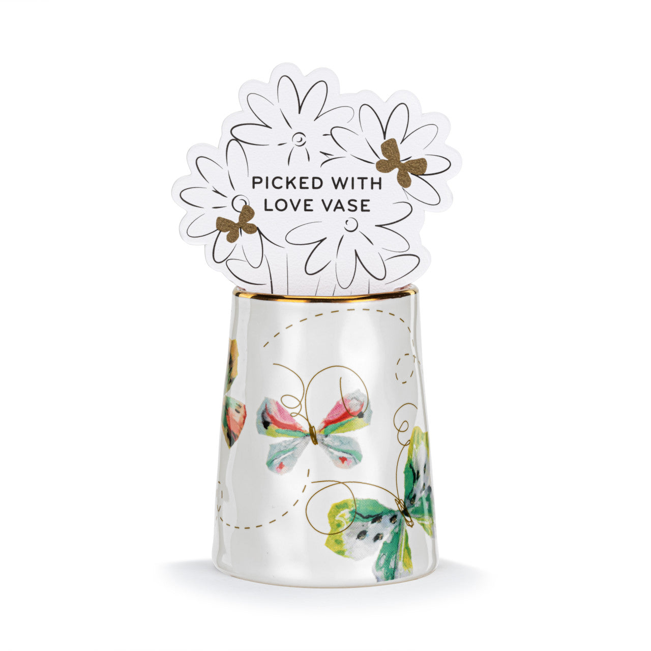 Picked With Love Vase | Scattered Butterfly