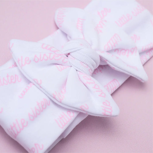 Headband | Little Sister Print