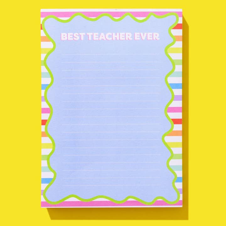 Magnetic NotePad | Best Teacher Ever