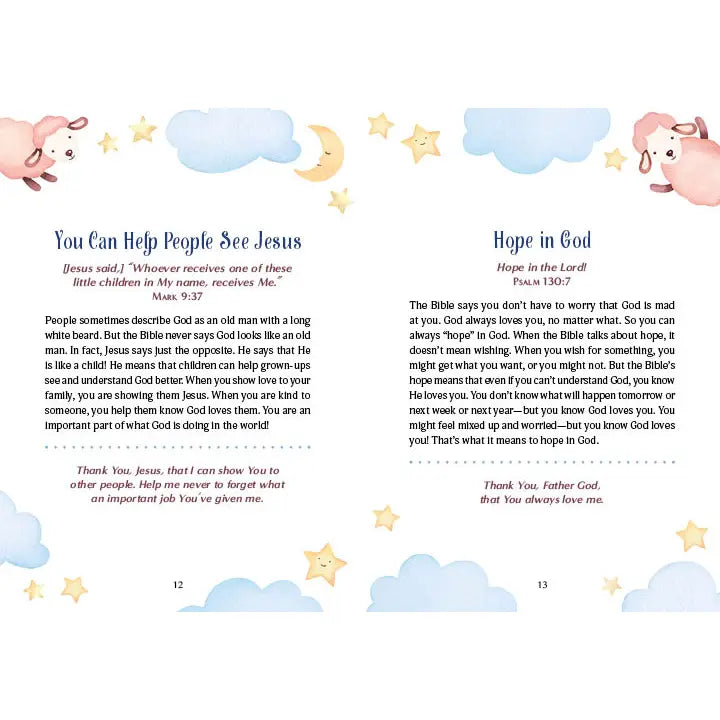 3-Minute Bedtime Devotions for Little Hearts