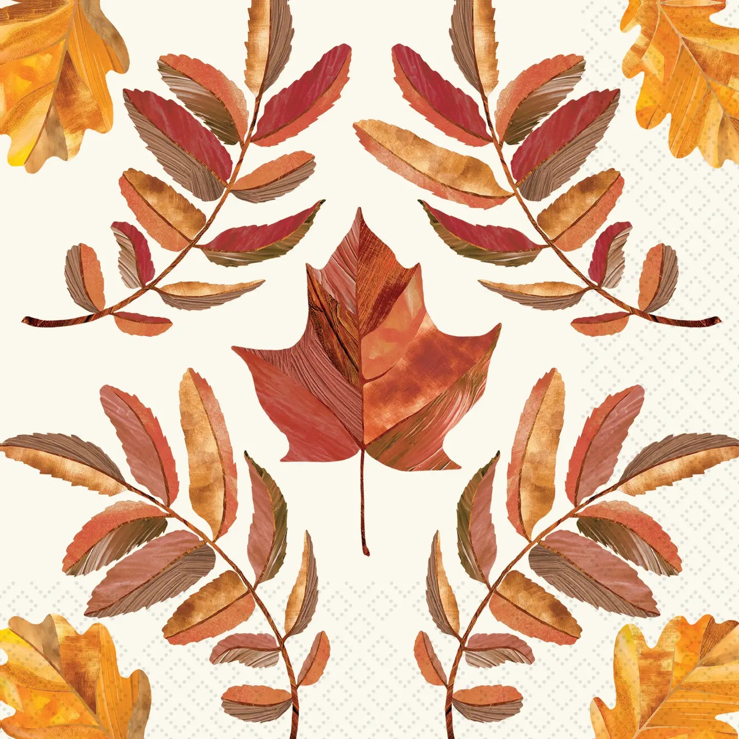 Cocktail Napkins | Falling Leaves