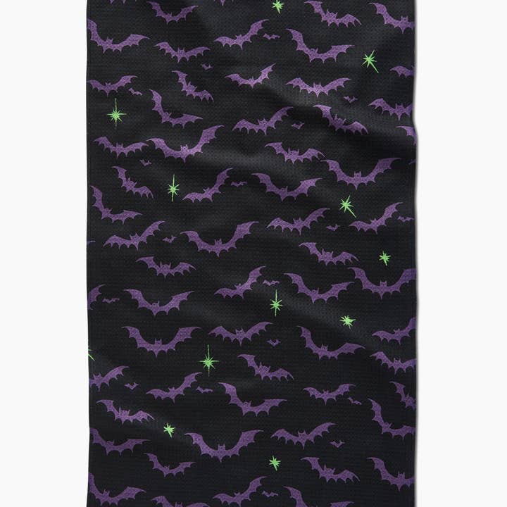 Tea Towel | Dark Night Bats