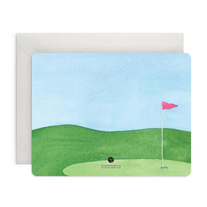 Boxed Notecards | Flat | Golf Tee