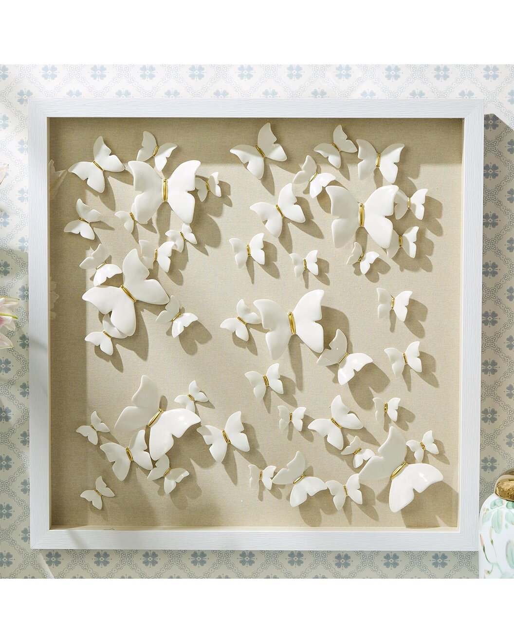 Butterflies Shadow Box Wall Art
