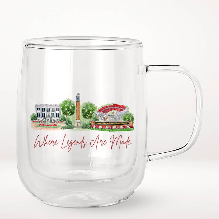Landmark Glass Mug | Alabama