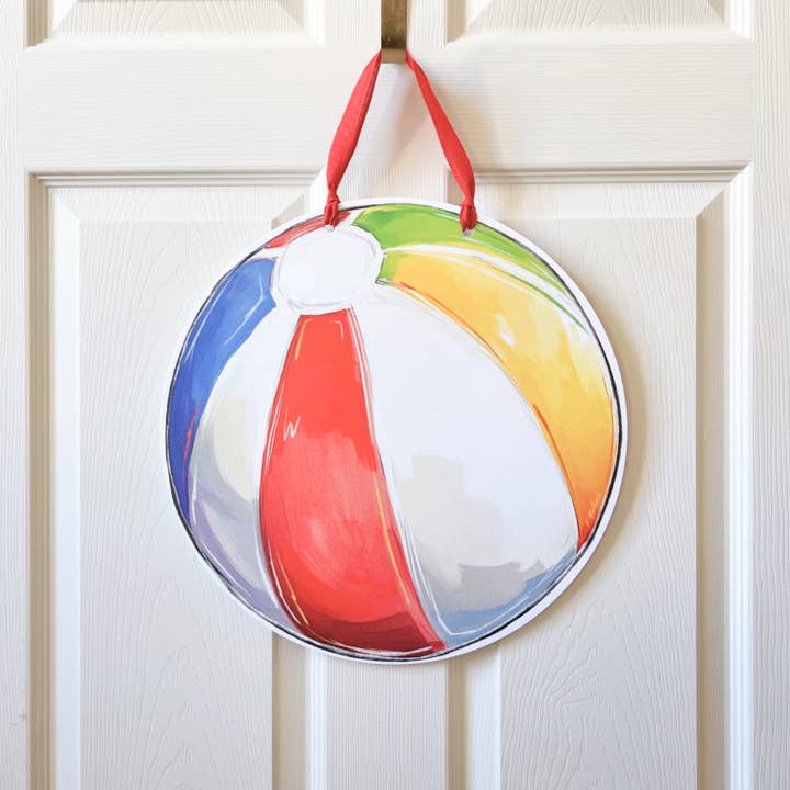 Door Hanger | Beach Ball