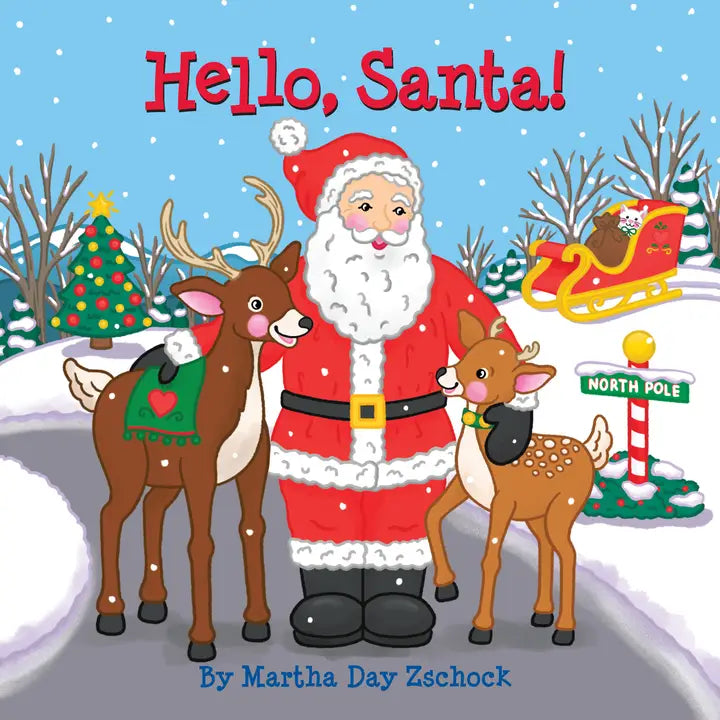 Board Book | Hello, Santa!