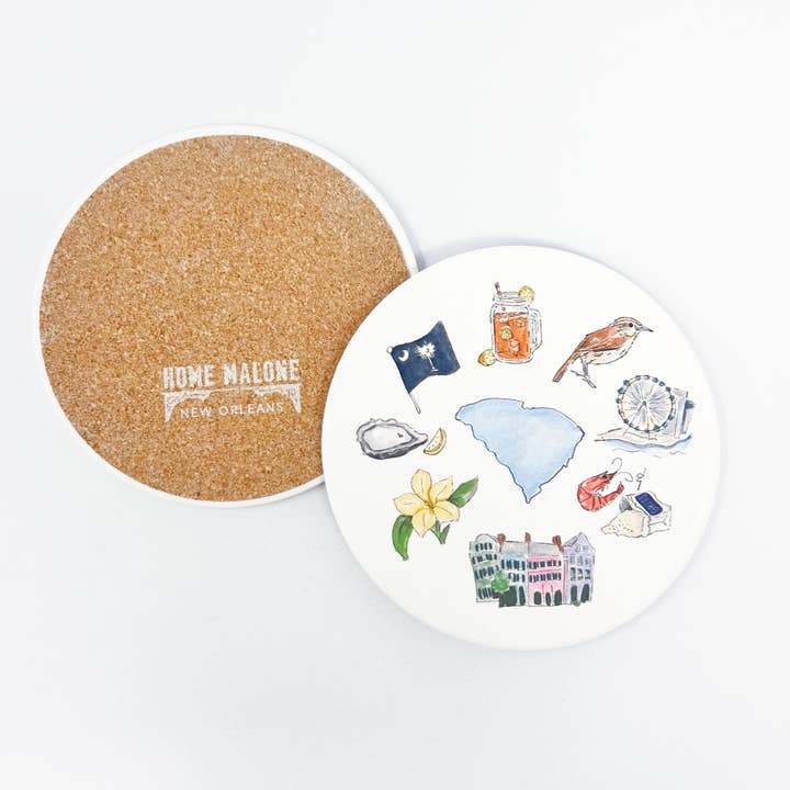 Coaster | South Carolina Icons