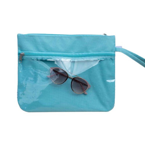 Blue Barbados Stipe Wet/Dry Bag