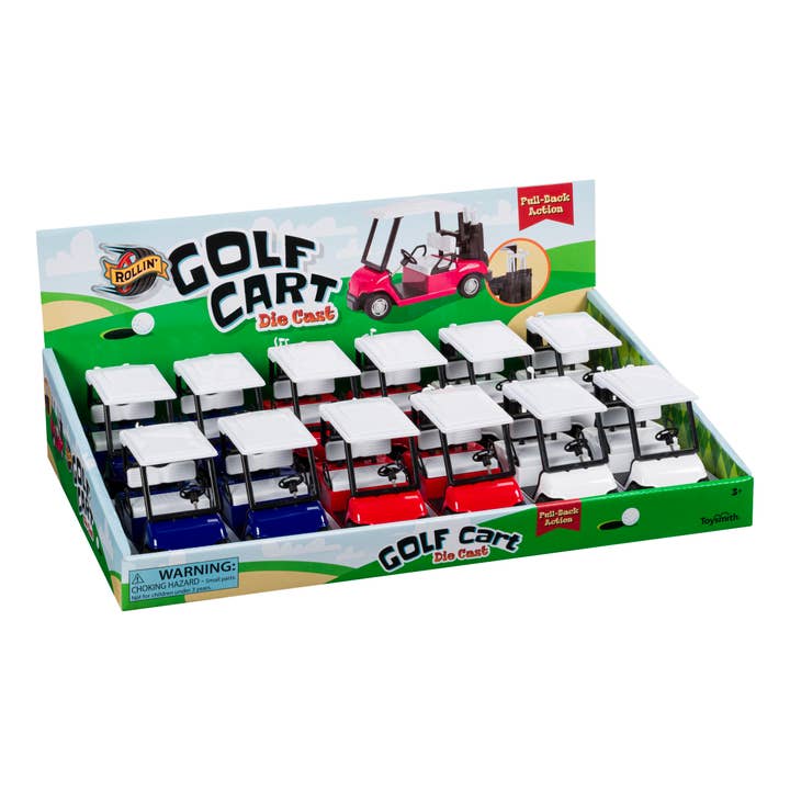 Rollin' Pull-Back Golf Cart | Assorted Styles