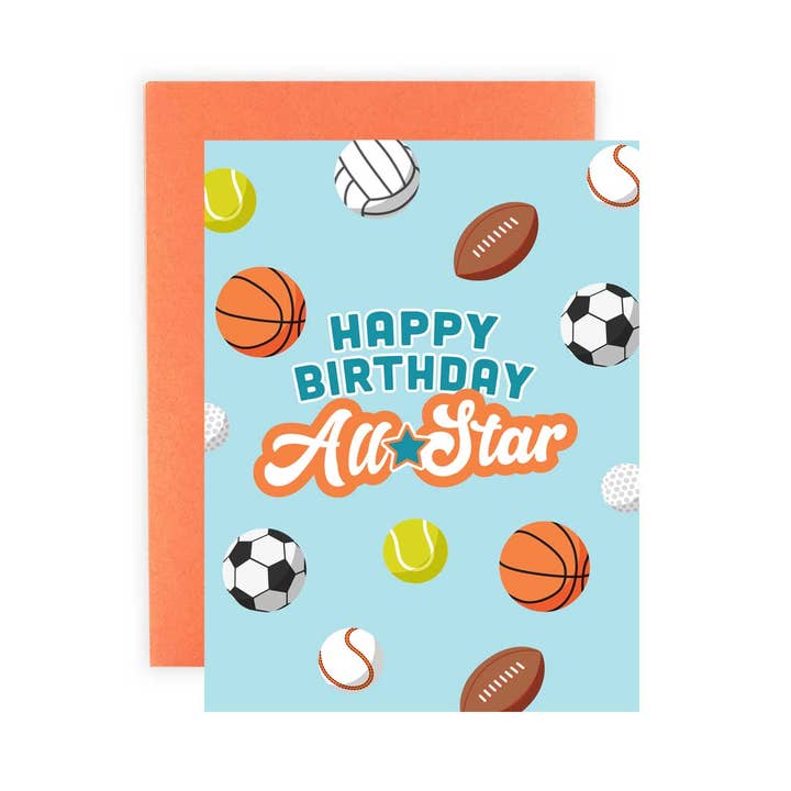 Greeting Card | Happy Birthday All-Star