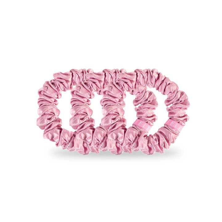 Teleties | Silk Scrunchies | I Pink I Love You | Small