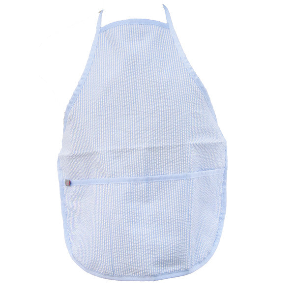 Art Smock | Blue Seersucker