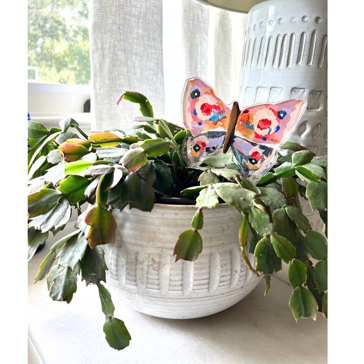 Acrylic Plant Stick | Butterfly