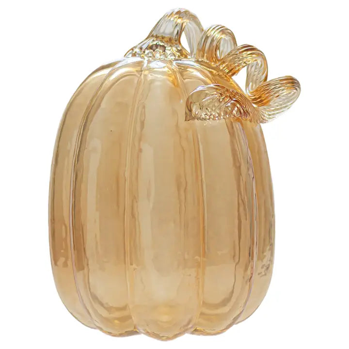 Apple Cider Glass Pumpkin | Large